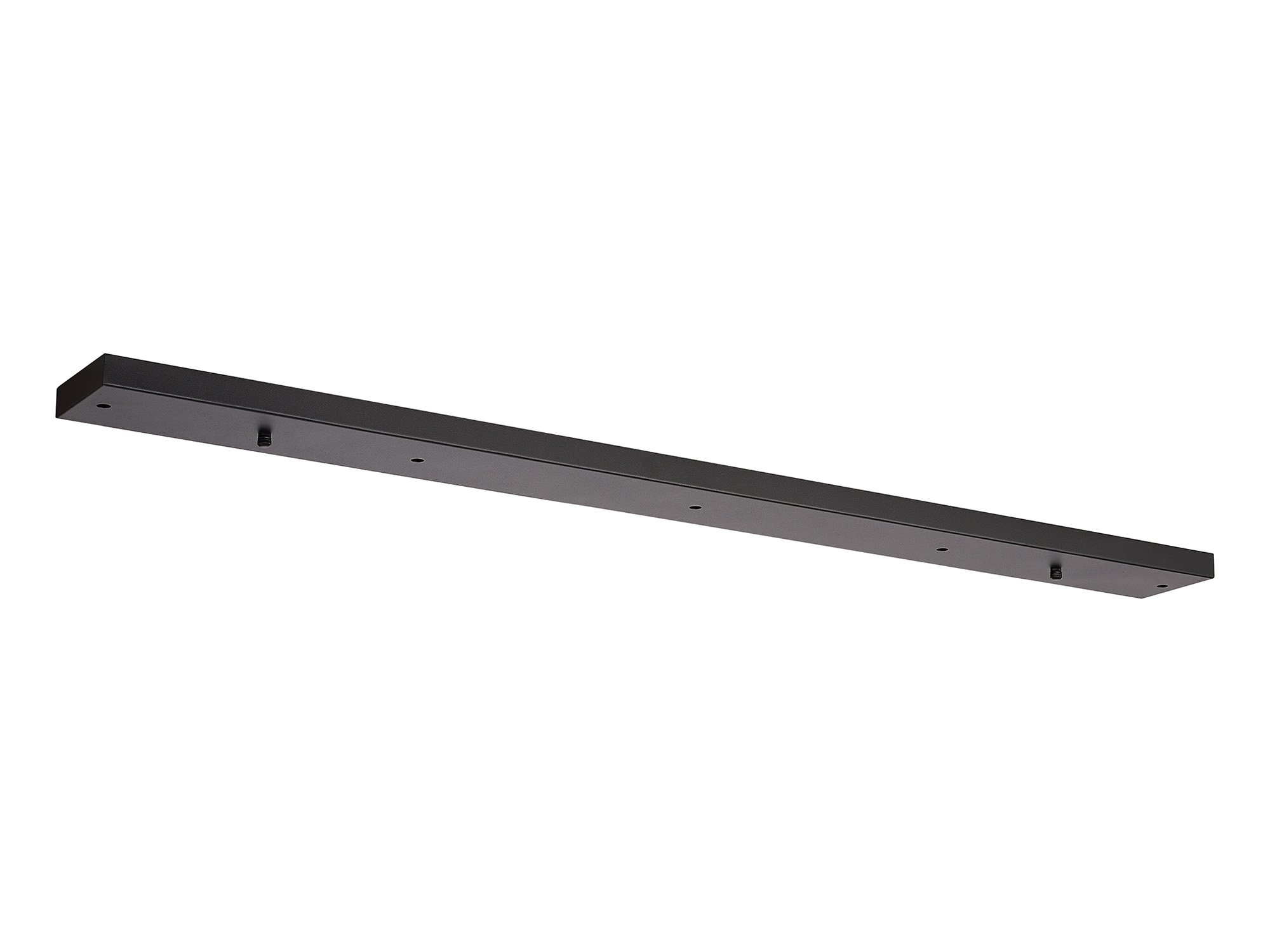 D0834BL  Hayes 5 Hole 1100 x 100mm Linear Ceiling Plate Satin Black